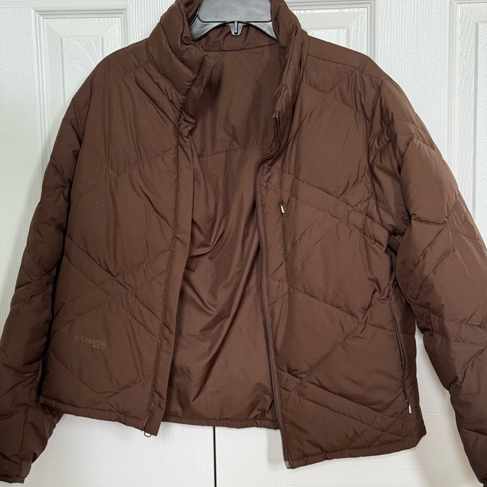 Columbia Chocolate Quilted Jacket